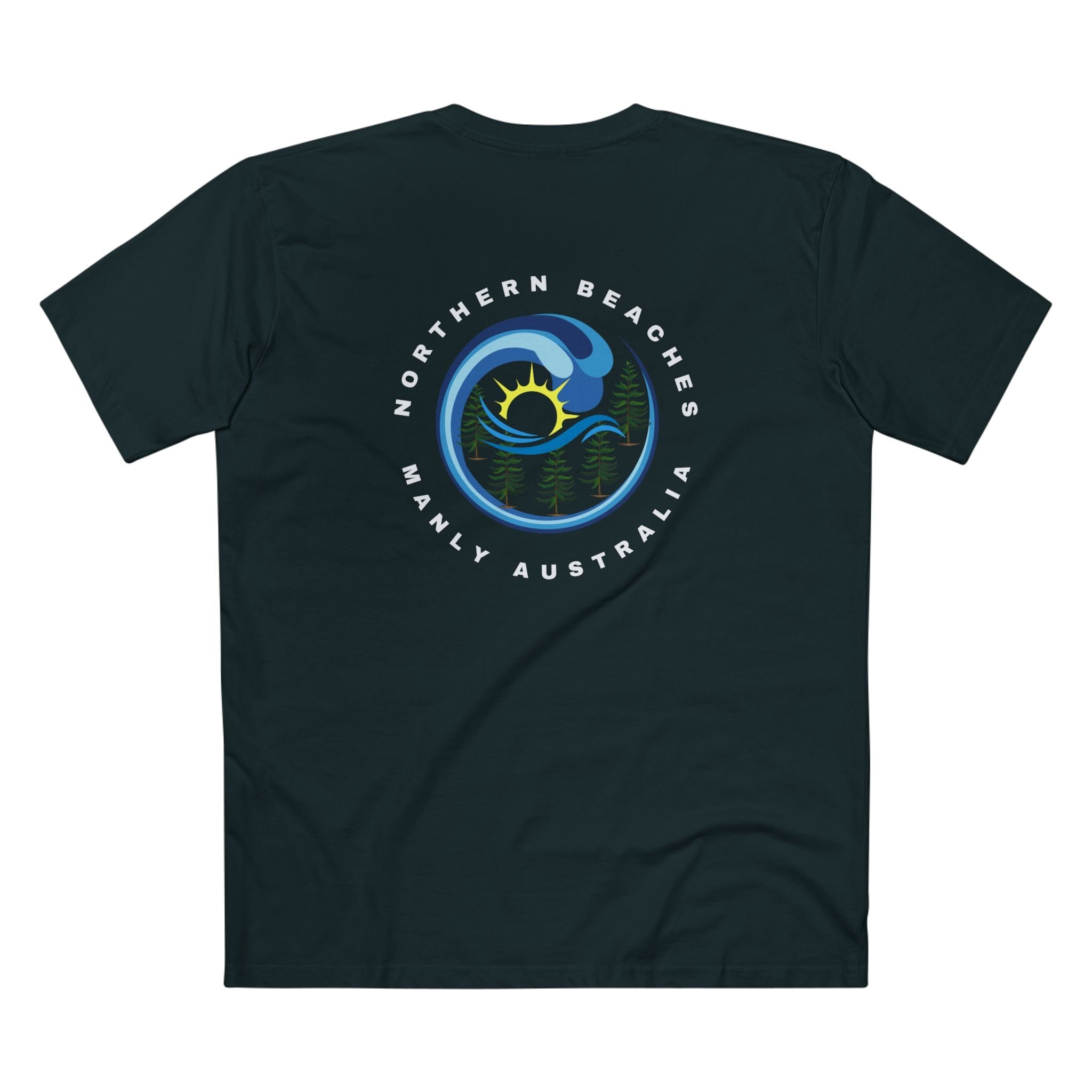 Northern Beaches Sydney Australia custom logo T-Shirt Printify