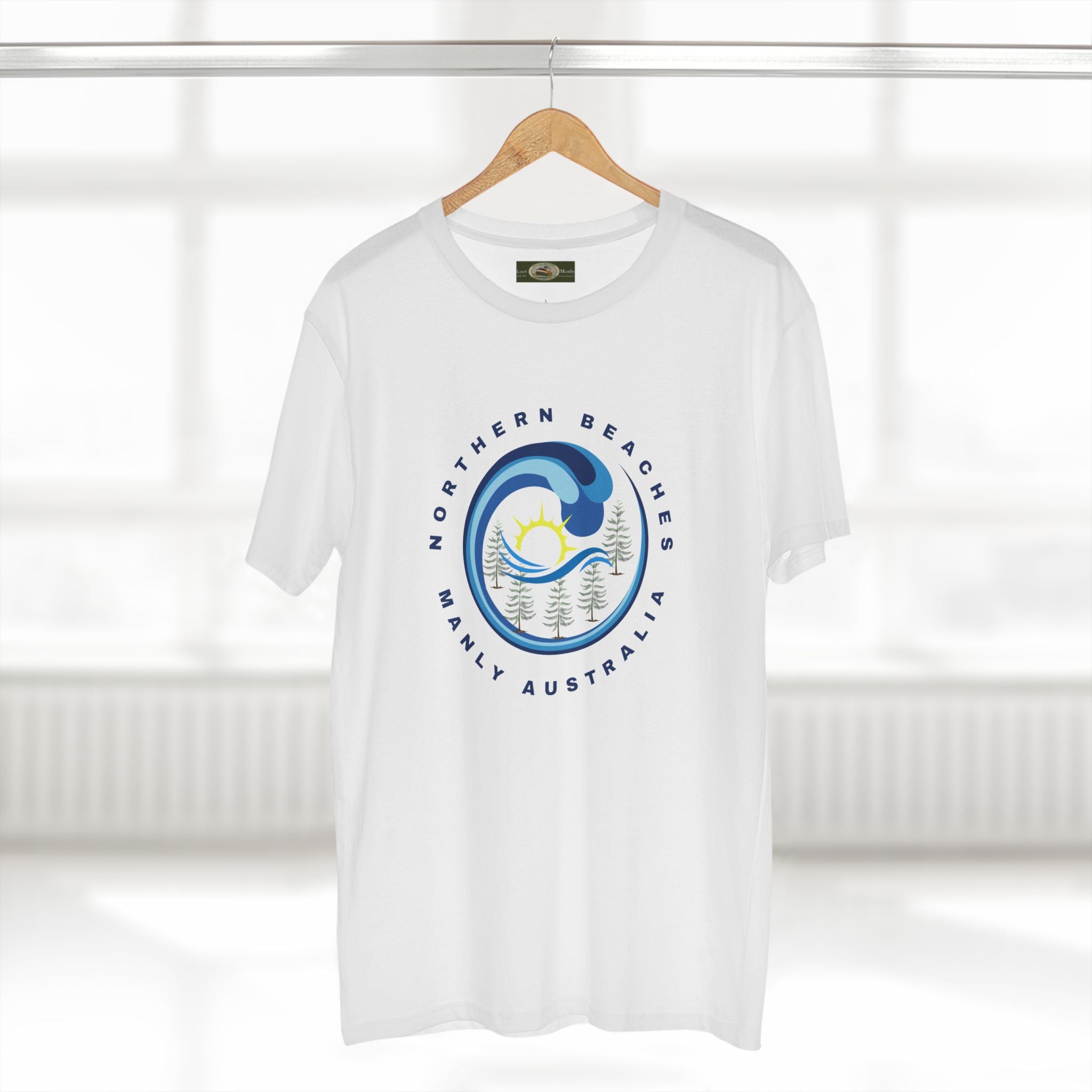 Manly Northern Beaches Sydney Australia Printed Logo T-Shirt Printify