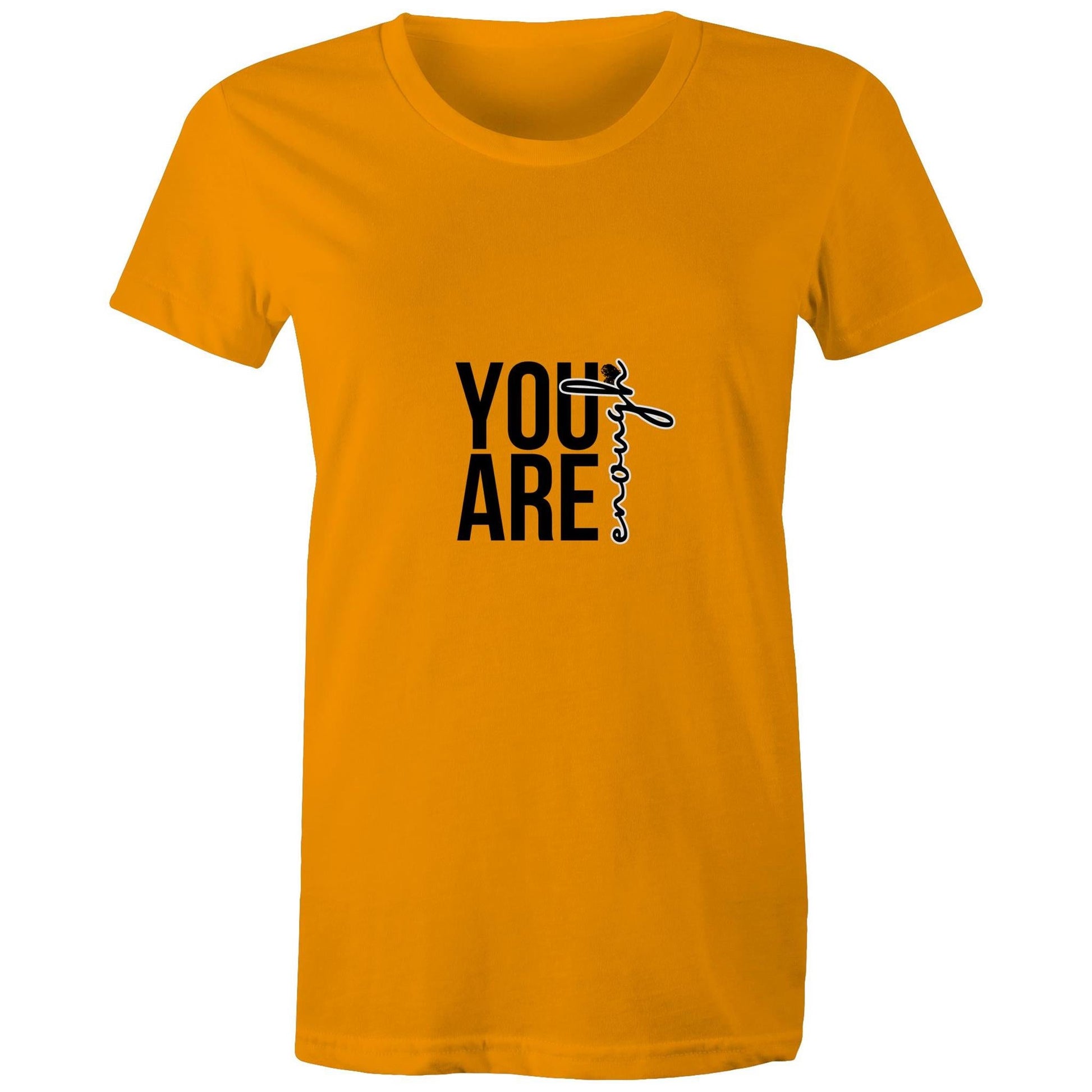 Maple Tee You are Enough Logo 