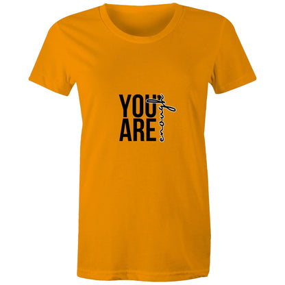 Maple Tee You are Enough Logo 