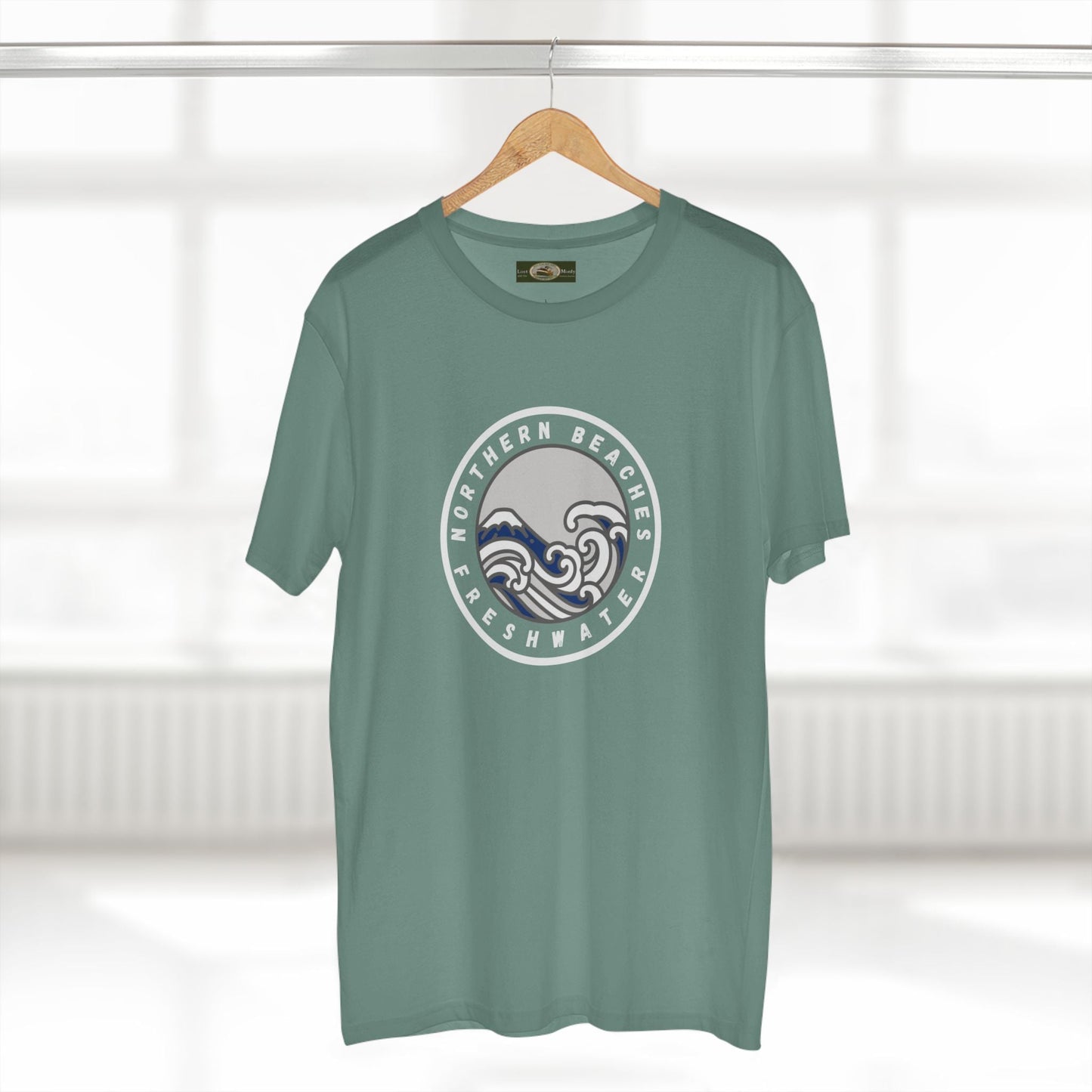 Northern Beaches 'Freshwater' Cotton Tee — Custom Logo Adult T-Shirt 