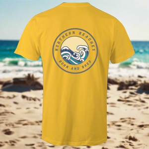 Born and Bred Northern Beaches Sydney Australia Printed Logo T-Shirt Ogo Merch