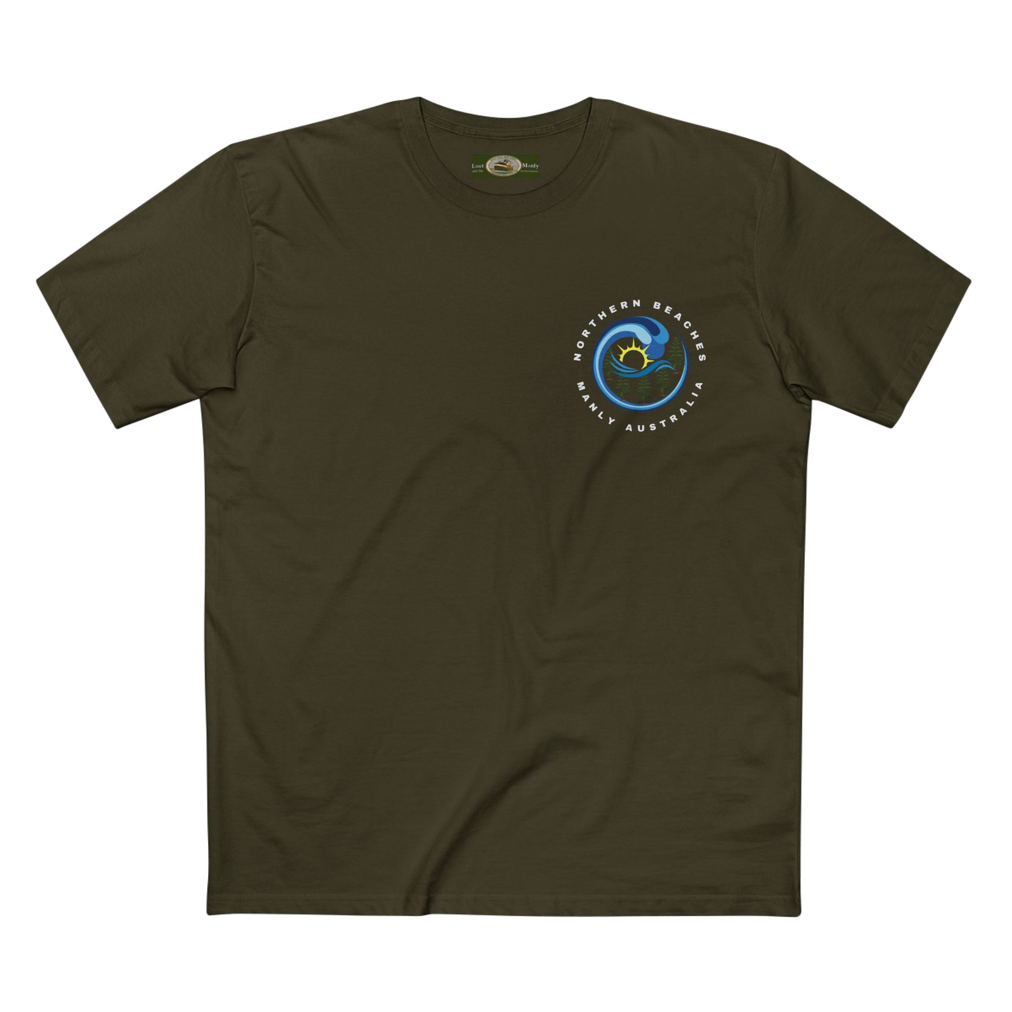 Northern Beaches Sydney Australia custom logo T-Shirt Printify