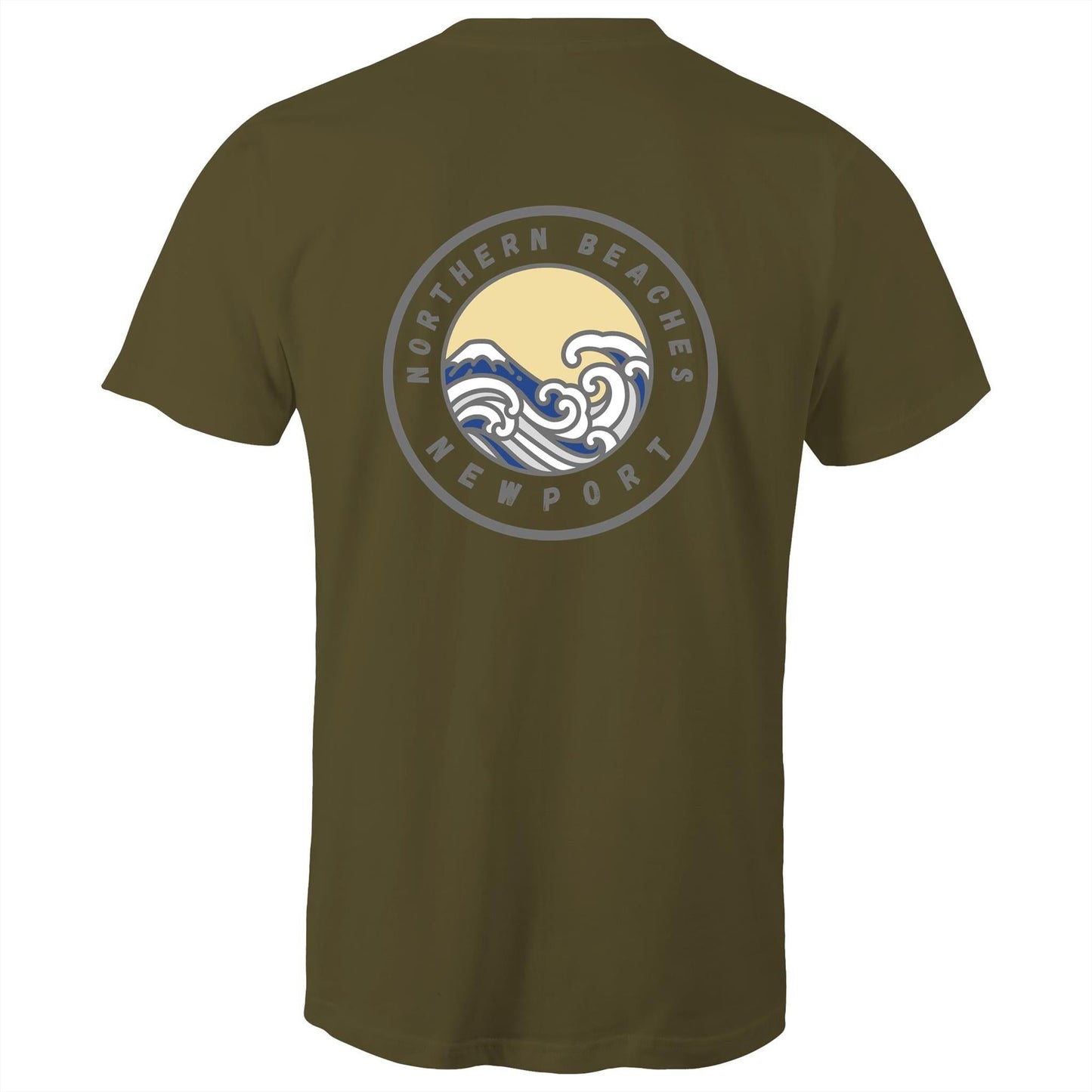 AS Colour Staple - Mens T-Shirt Newport logo back - Lost Manly Shop