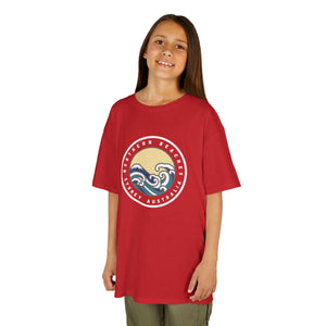 Ocean Wave Kids Cotton Tee – Northern Beaches logo 