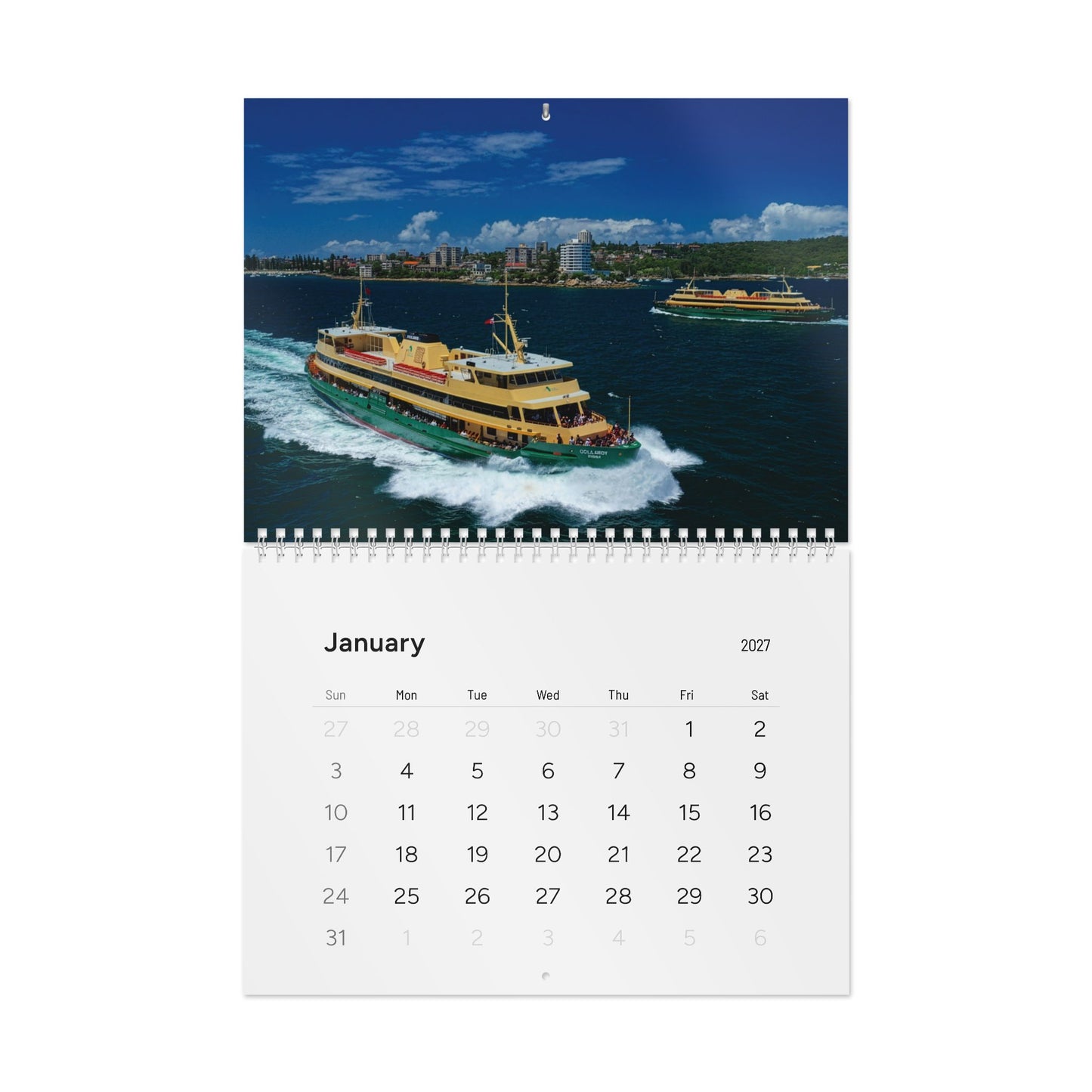 The MV Collaroy Calendar 2027 Celebrating an Australian Icon - Lost Manly Shop