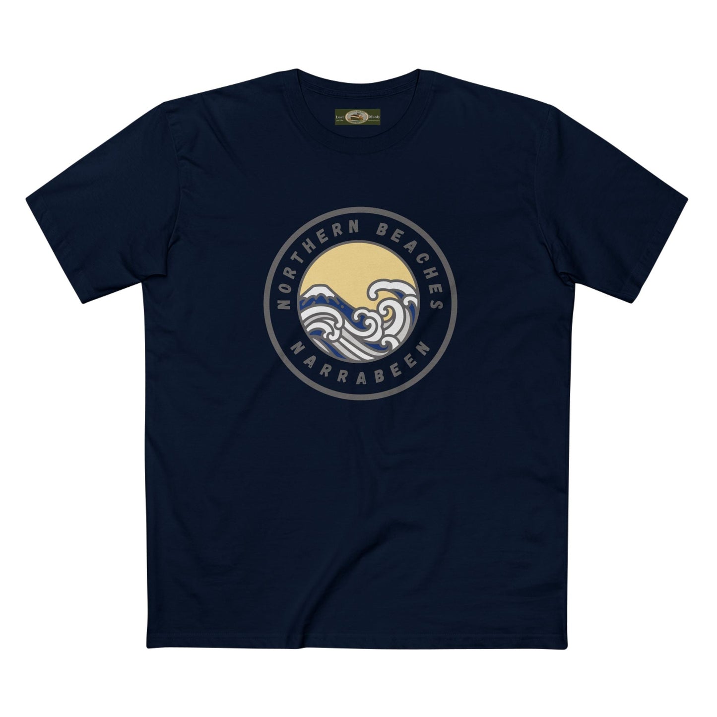 Narrabeen Northern Beaches Sydney Australia Printed Logo T-Shirt Printify