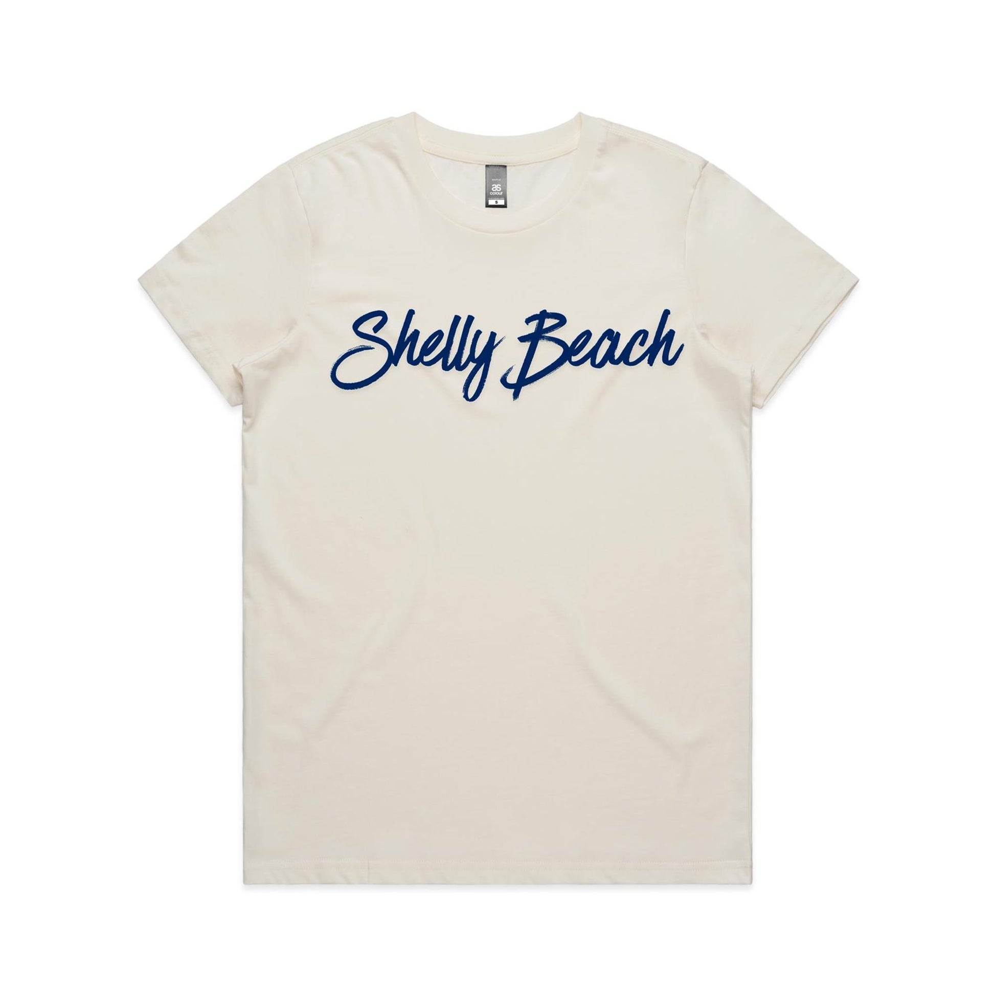 Lost Manly Custom Shelly Beach Logo Edition AS Colour Women's Maple Tee - Lost Manly Shop