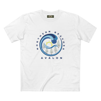 Lost Manly original Northern Beaches Avalon Custom Logo edition T-Shirt - Lost Manly Shop