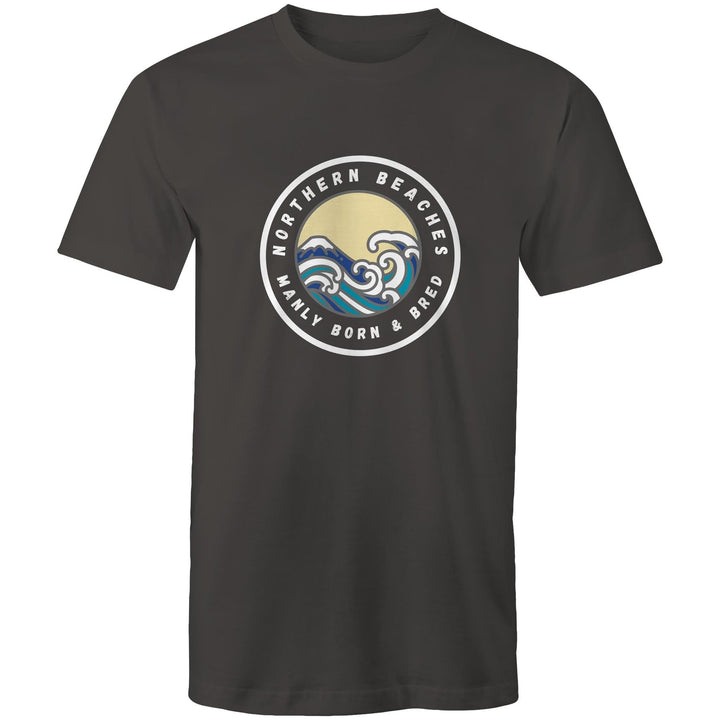 Manly Born n Bred Northern Beaches Sydney Australia Printed Logo T-Shirt Ogo Merch