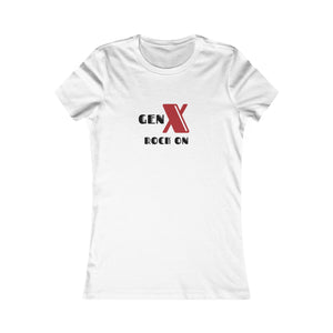 Gen X Rock On Tee - Women's Favorite Graphic T-Shirt, Retro Style, Gift for Gen Xers, Funny T-Shirt, Birthday Gift, Comfortable [...] 