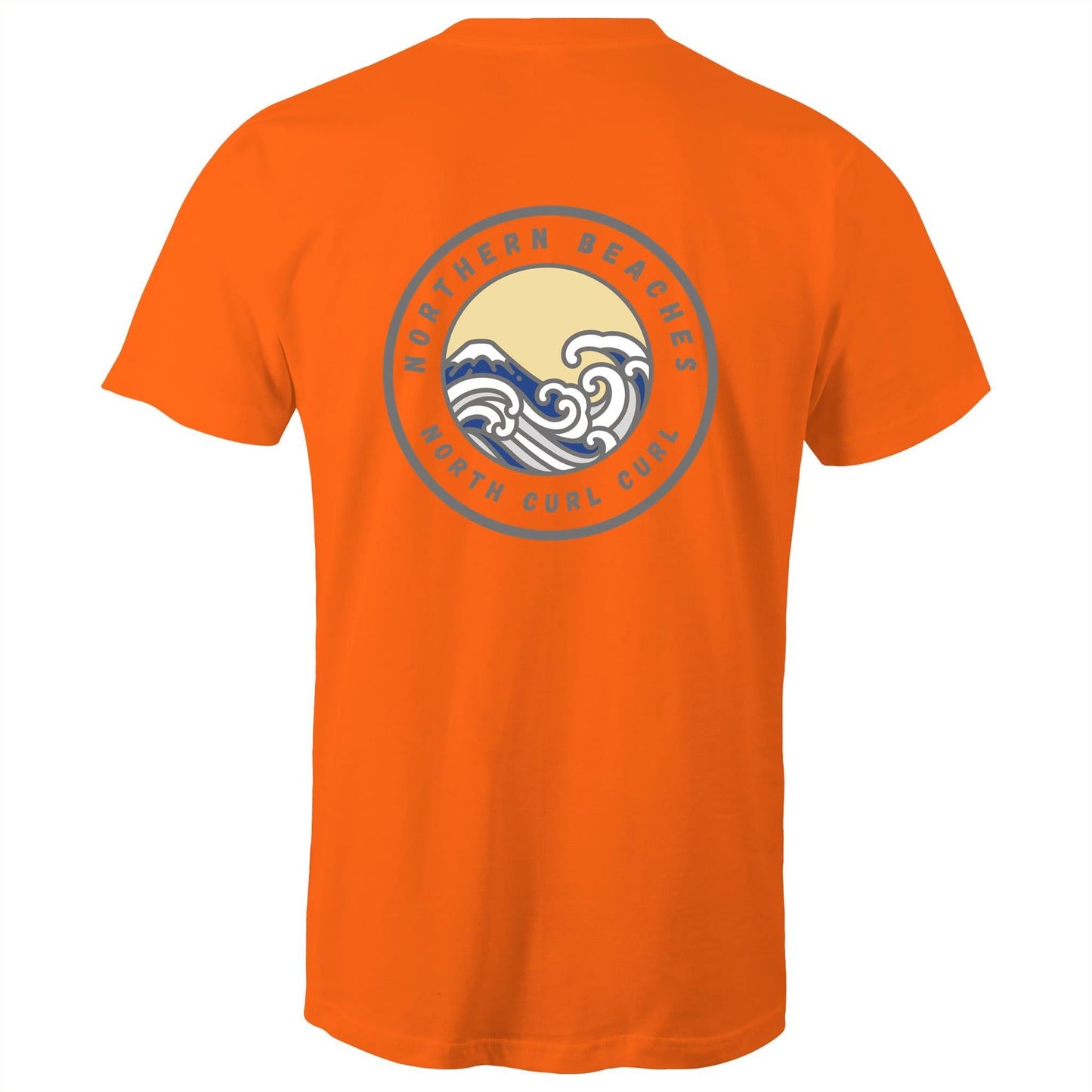 AS Colour Staple - Mens T-Shirt North Curl Curl logo back - Lost Manly Shop