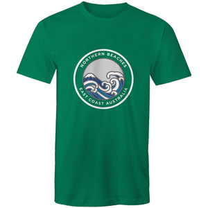 Northern Beaches East Coast Australia logo on Quality Cotton Adult T-Shirt Ogo Merch