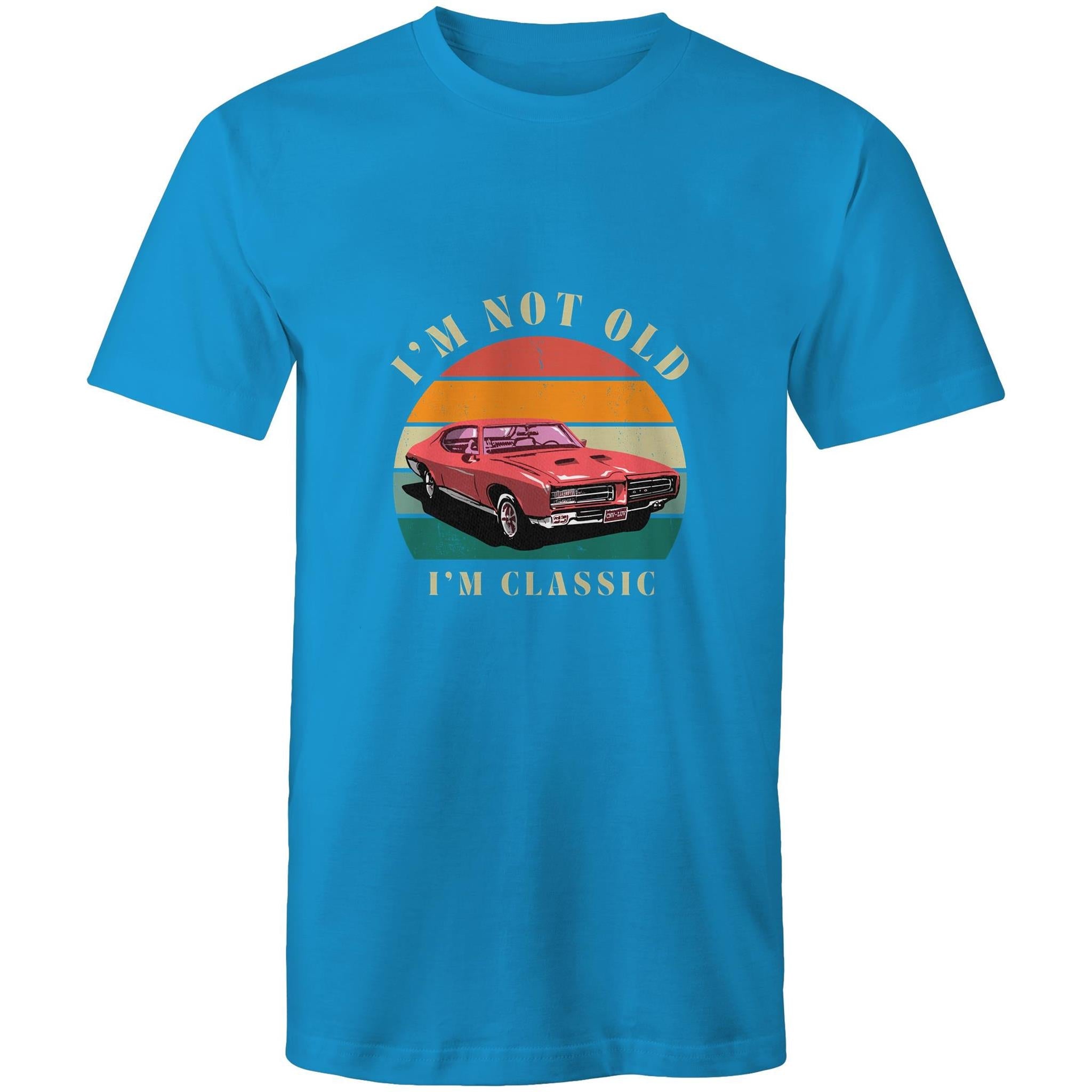 T-Shirt Vintage Print I"m not old 