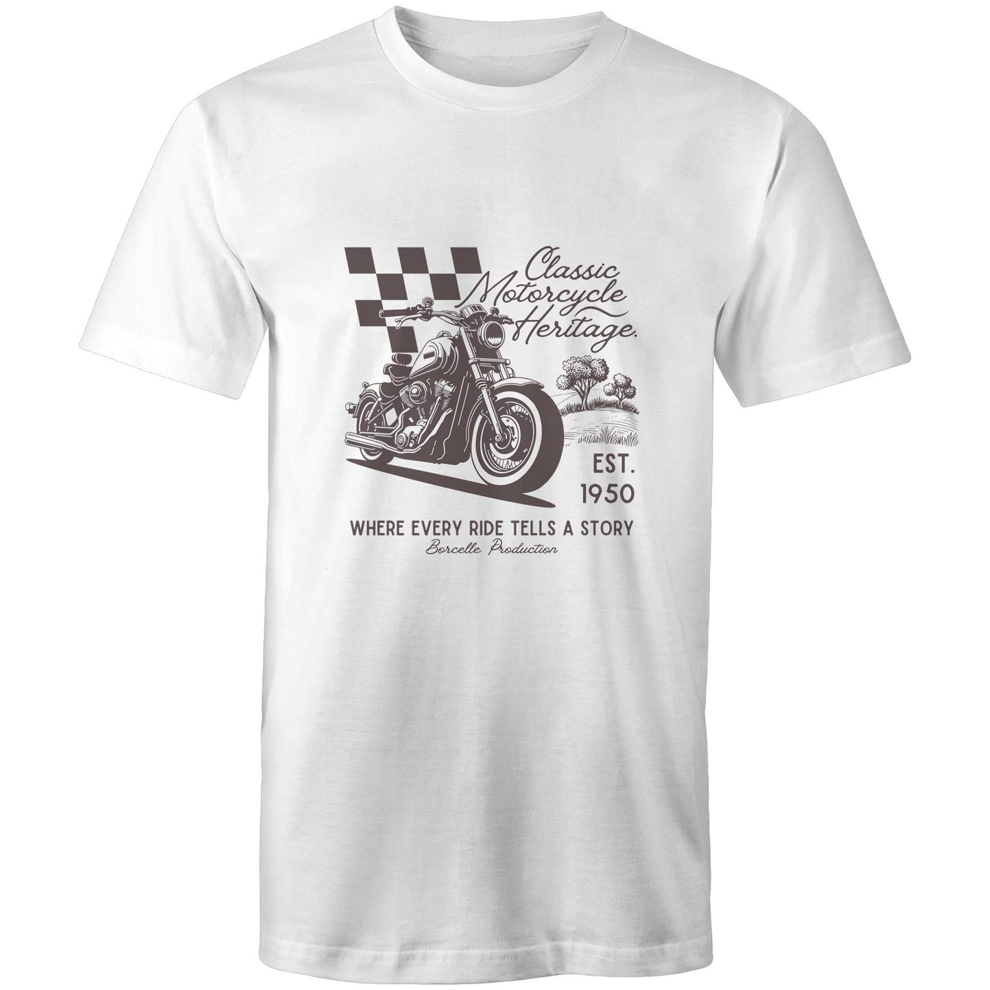 AS Colour Staple - Mens T-Shirt Every Ride Tells a Story 