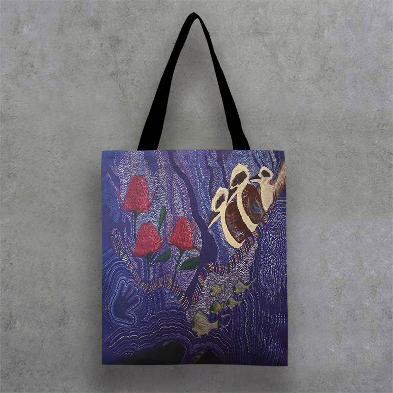 Canvas Tote Bags Northern Beaches Storytelling Custom Art Designs