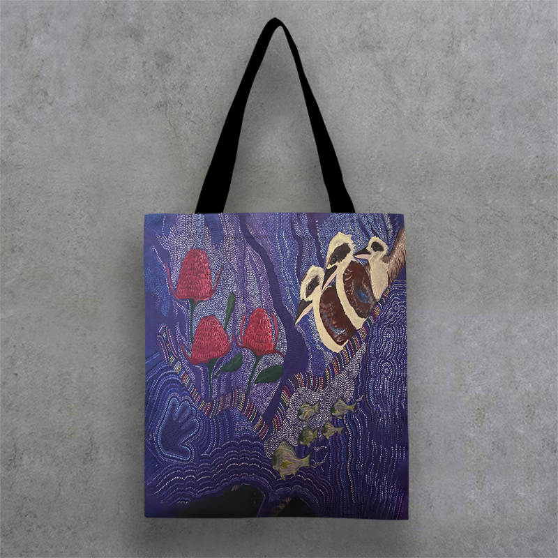 Colourful Canvas Totes Sydney By the Sea Art Designs Customisation - Lost Manly Shop