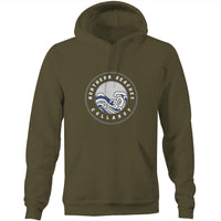 COLLAROY Printed custom logo on AS Colour Stencil - Pocket Hoodie Sweatshirt Ogo Merch