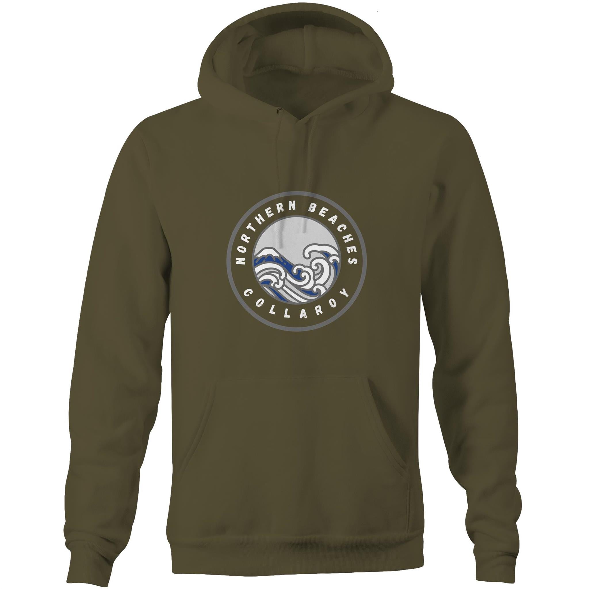 COLLAROY Printed custom logo on AS Colour Stencil - Pocket Hoodie Sweatshirt Ogo Merch
