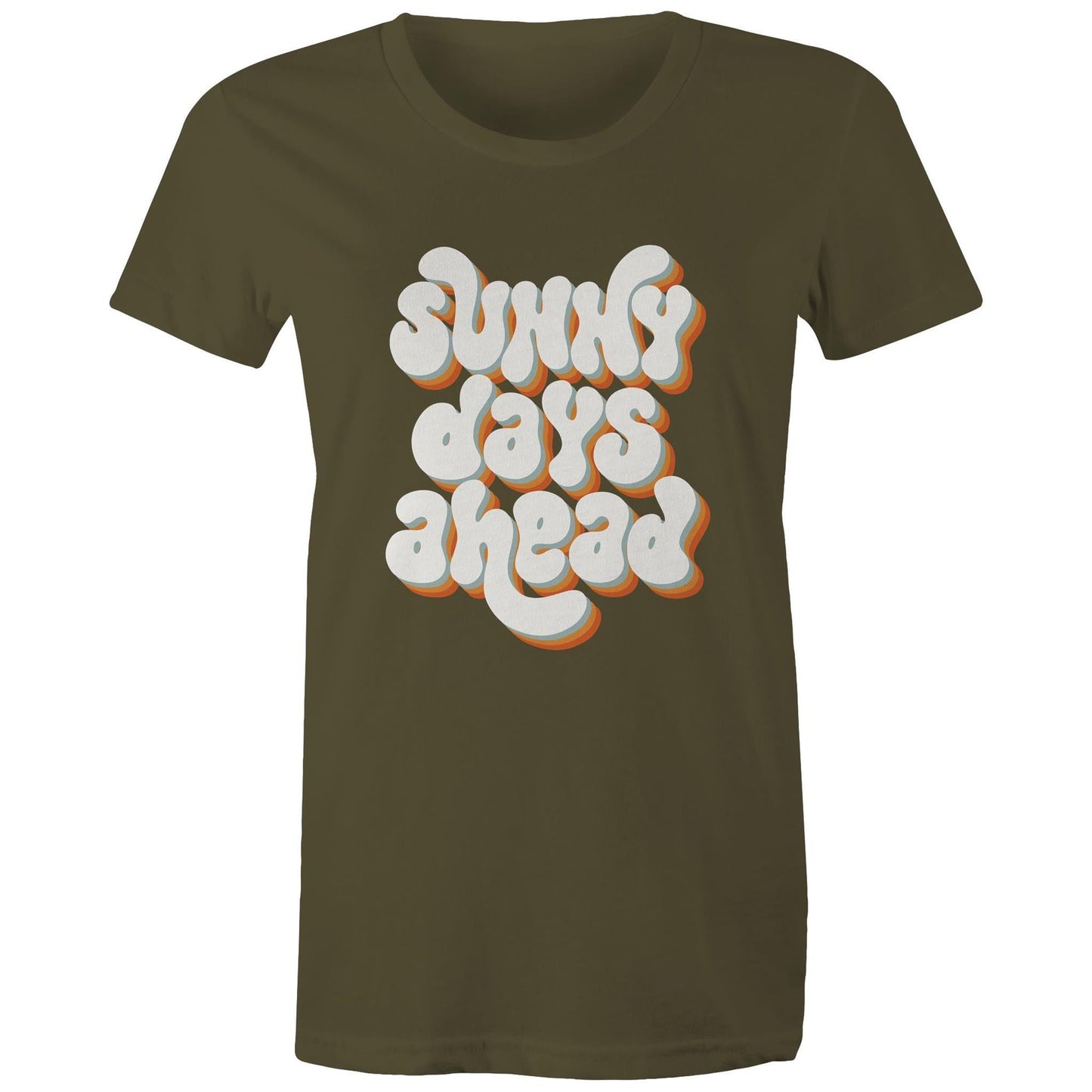Women's Maple Tee Sunny Days Ahead 
