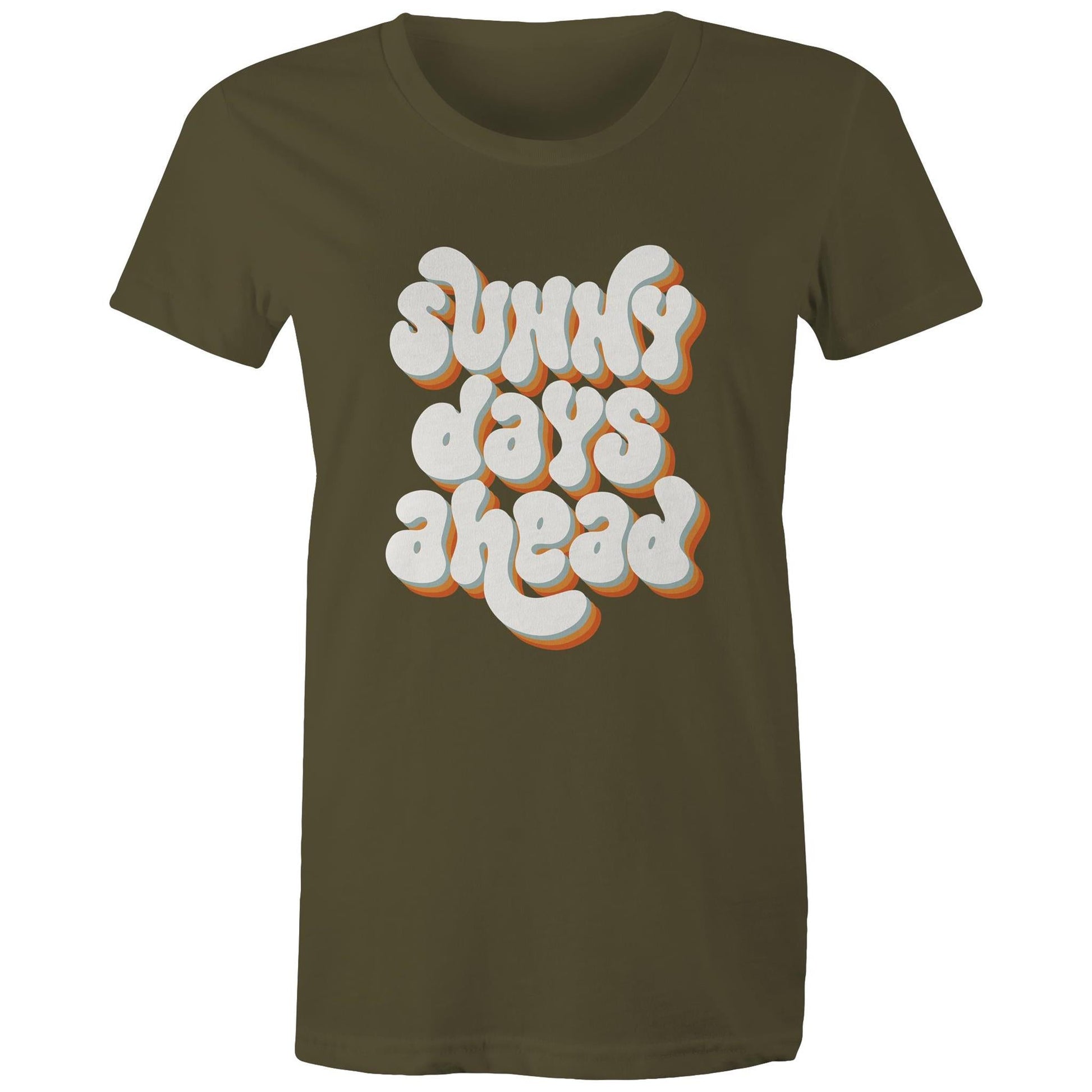 Women's Maple Tee Sunny Days Ahead 