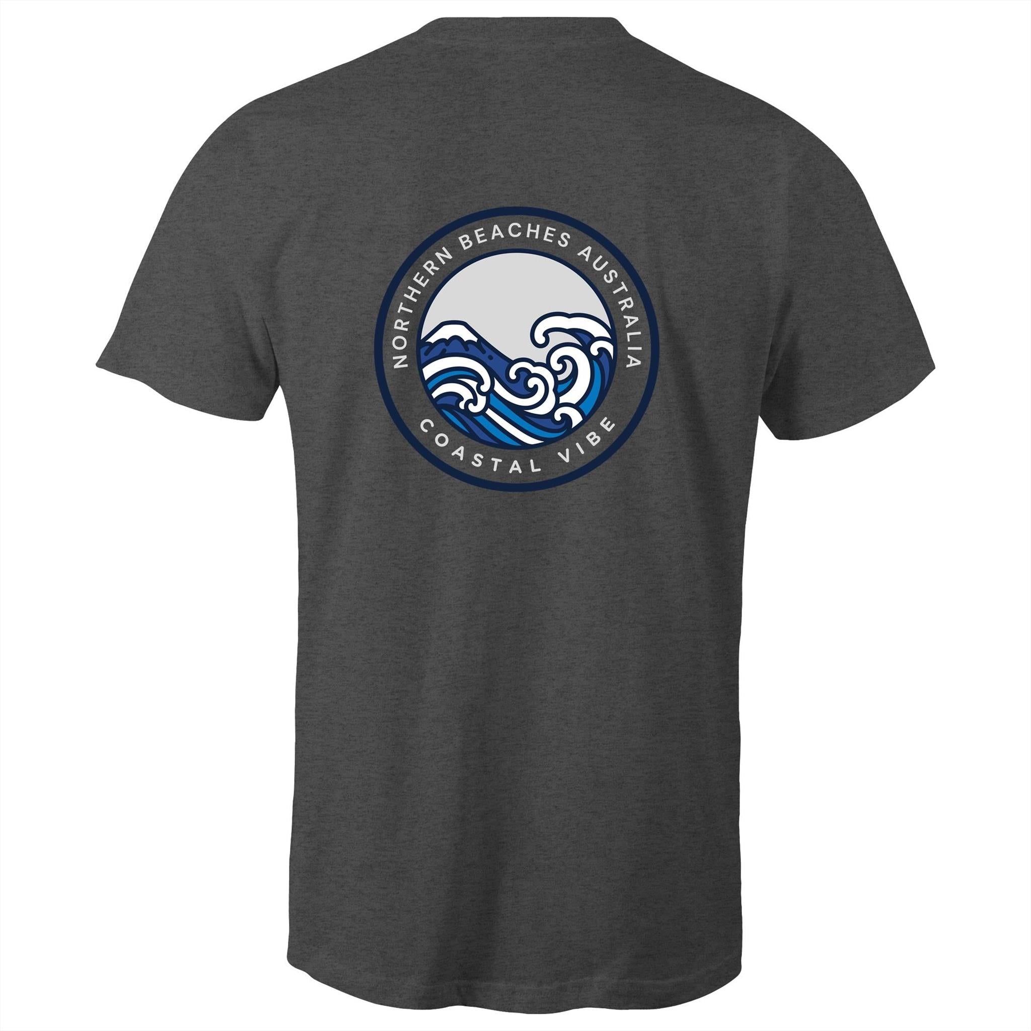 Coastal Vibe Northern Beaches Sydney Australia Printed Logo T-Shirt Ogo Merch