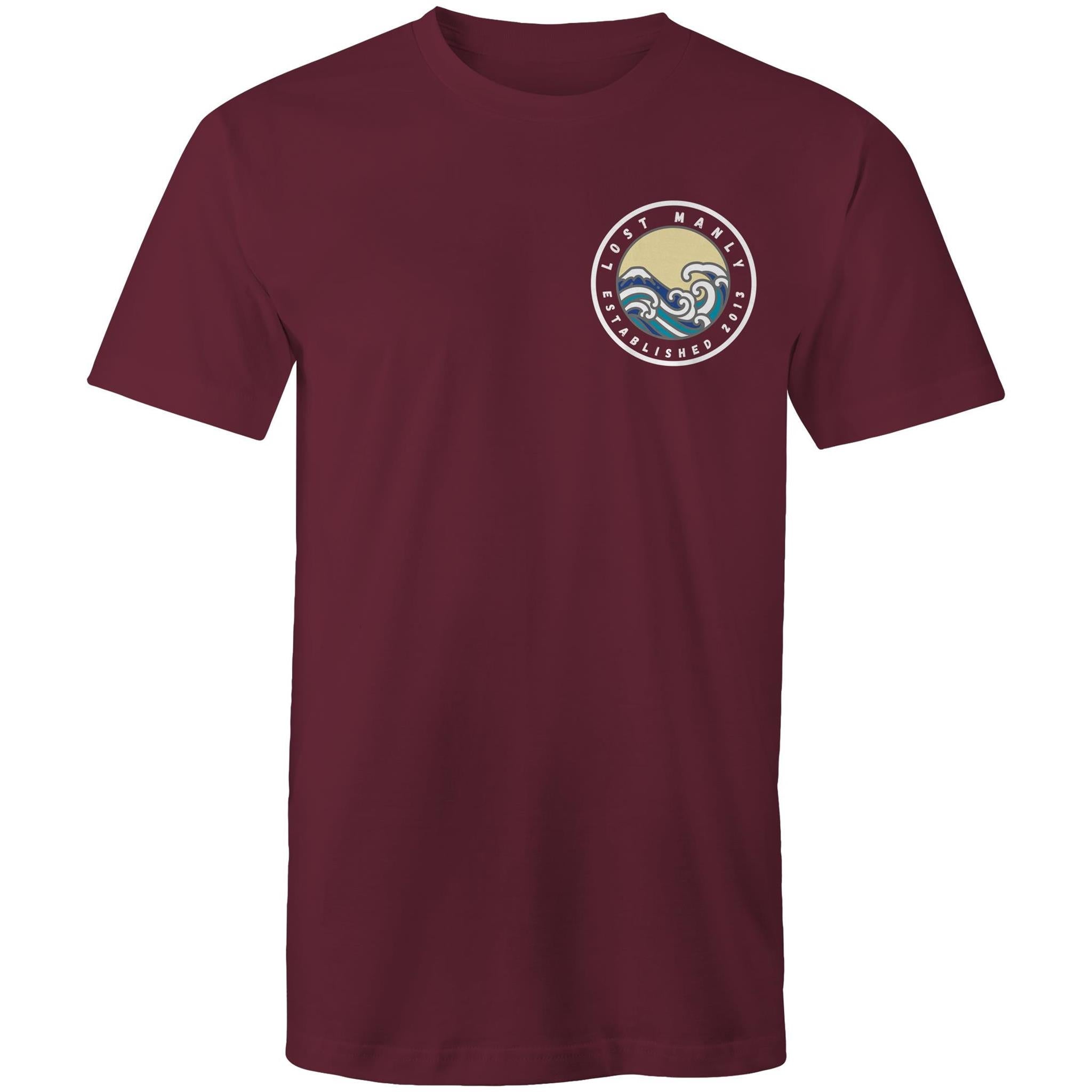 Lost Manly Northern Beaches Sydney Australia Printed Logo T-Shirt Ogo Merch