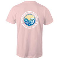 Bondi Born n Bred / Collaroy custom logos printed on AS Colour Staple - Mens T-Shirt 