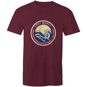 Lost Manly Northern Beaches Sydney Australia Printed Logo T-Shirt Ogo Merch