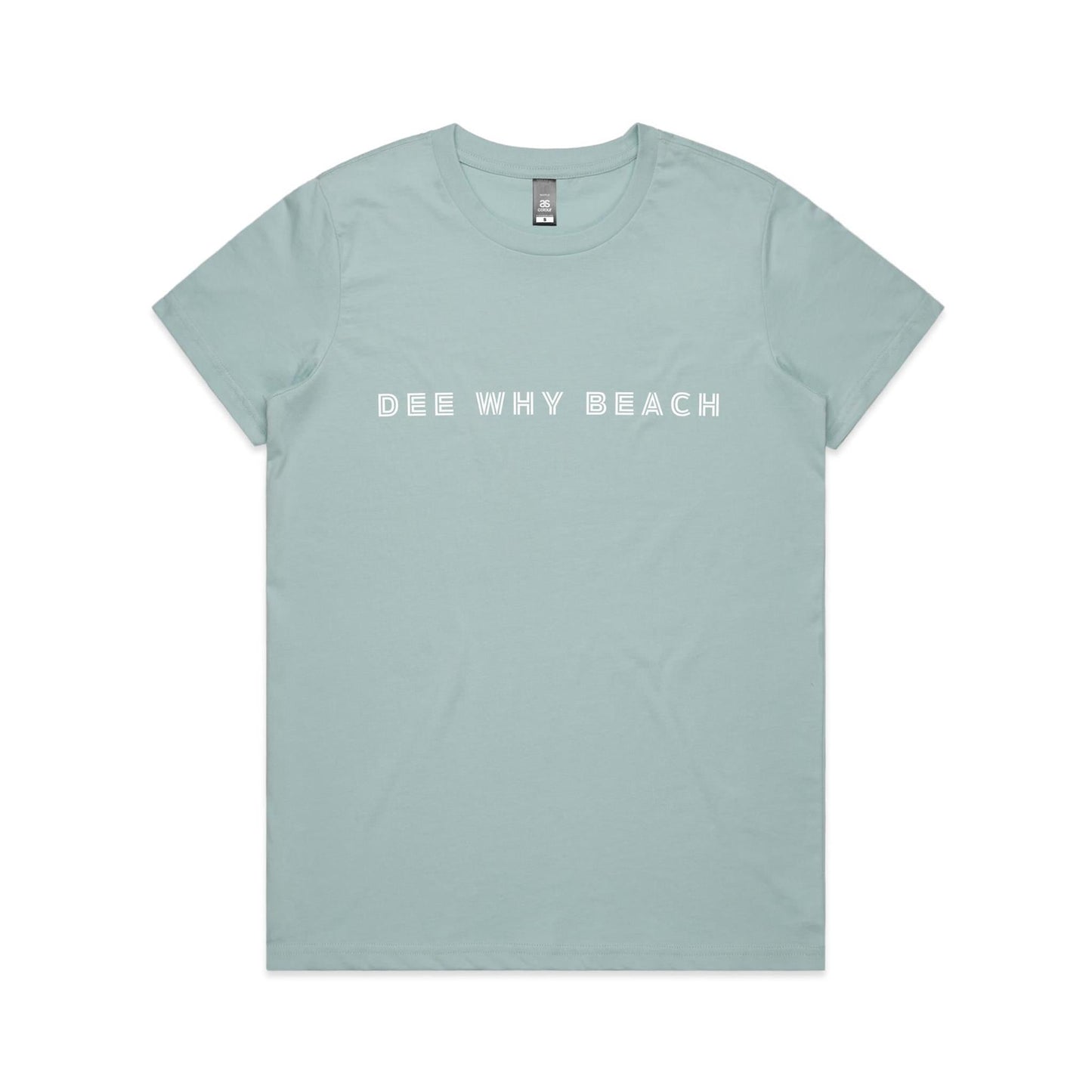 Dee Why Beach AS Colour Women's Maple Tee 