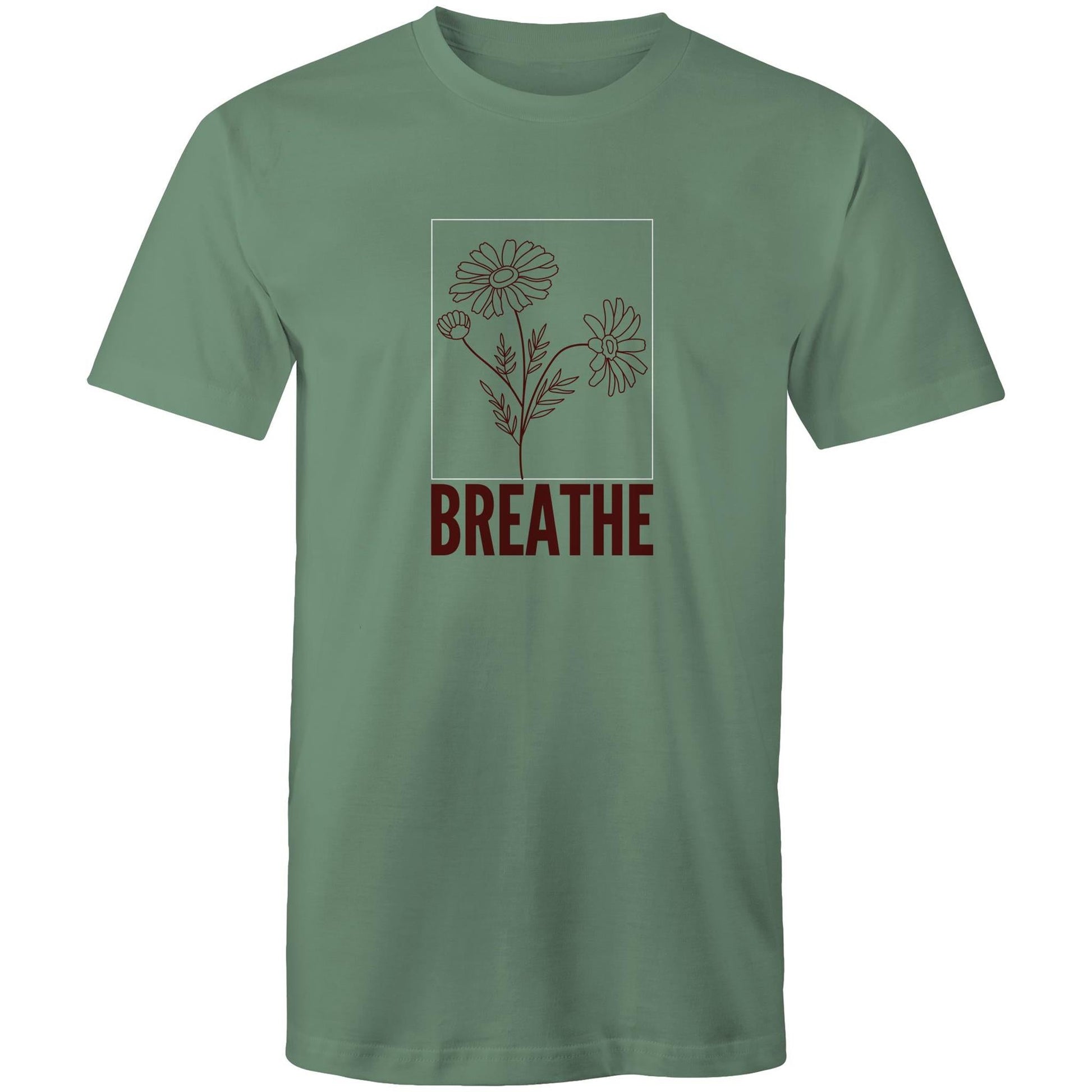 Mens T-Shirt Breathe custom logo 