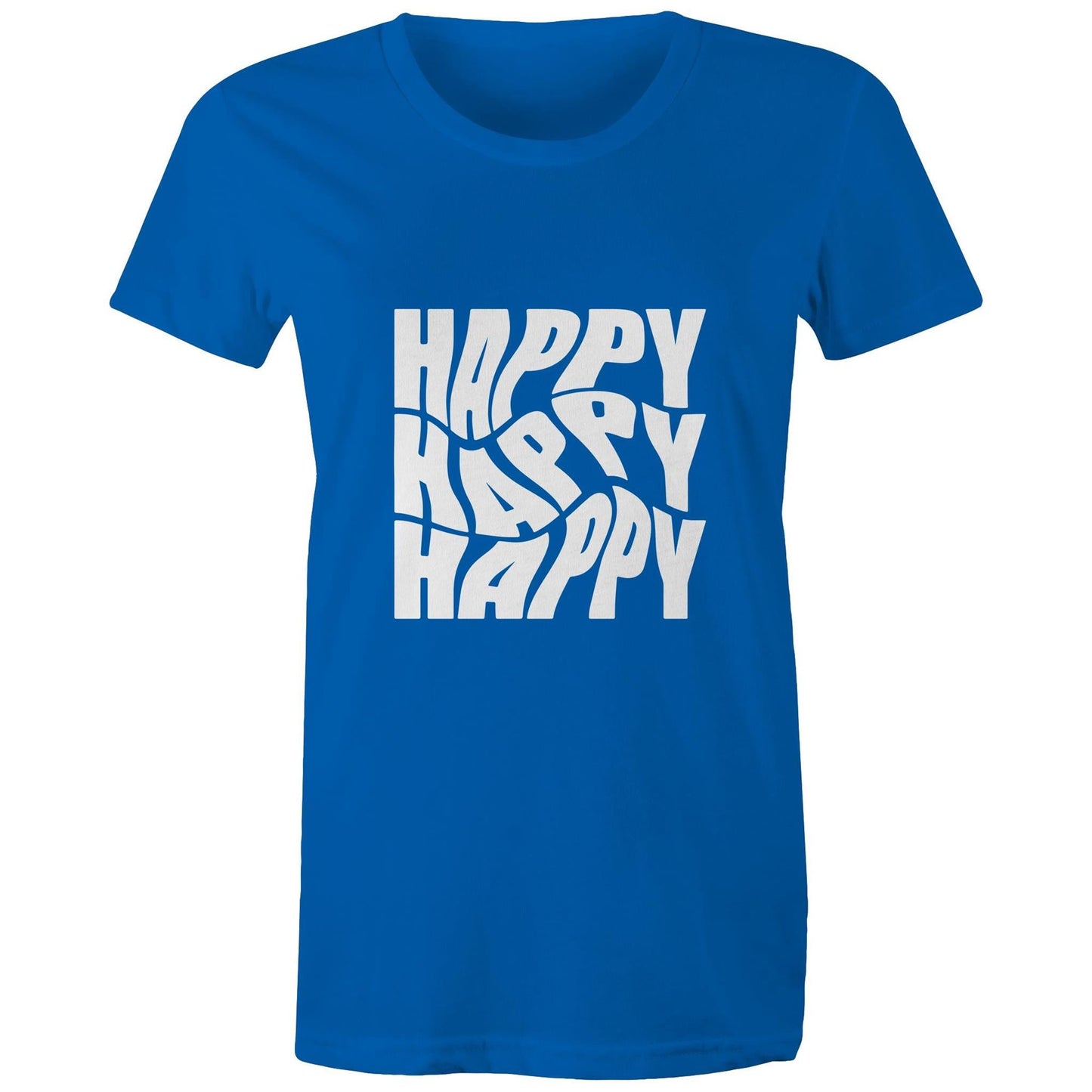Women's Maple Tee Happy 