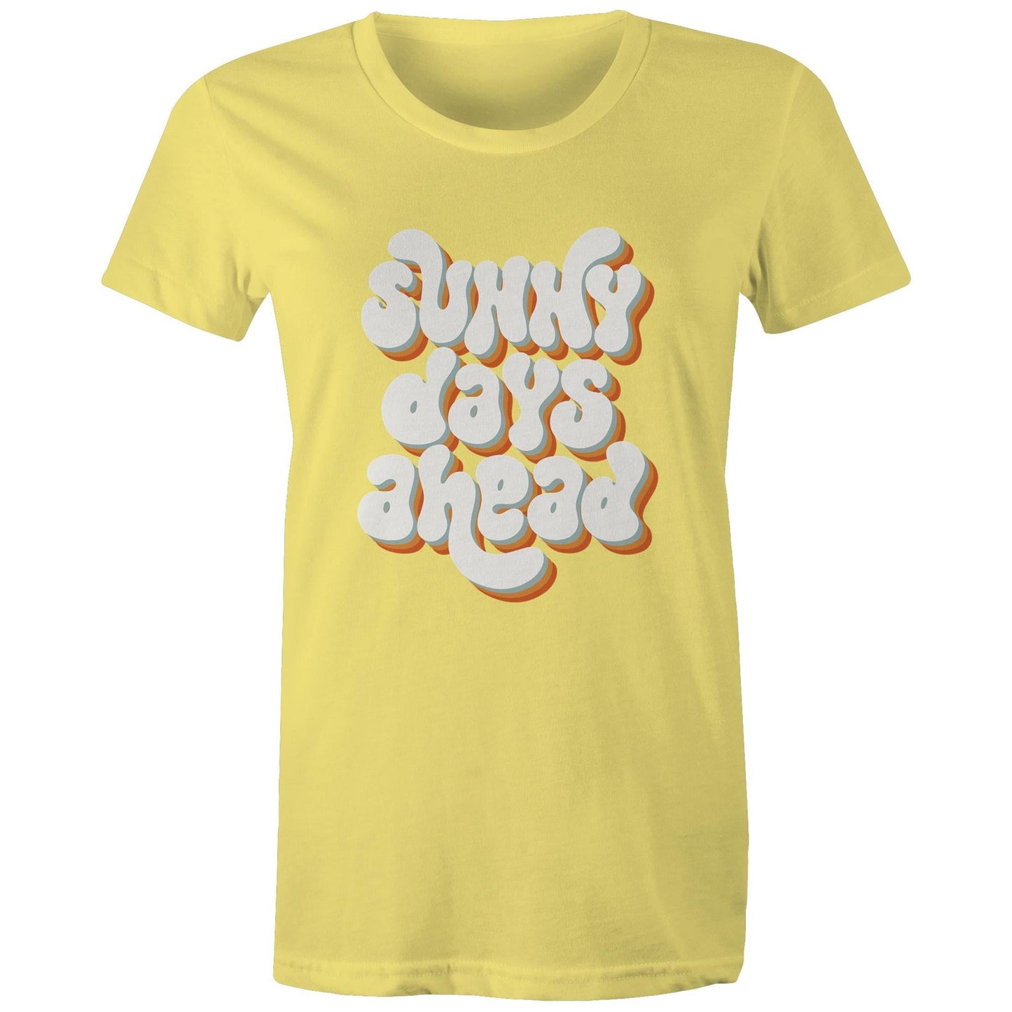 Women's Maple Tee Sunny Days Ahead 