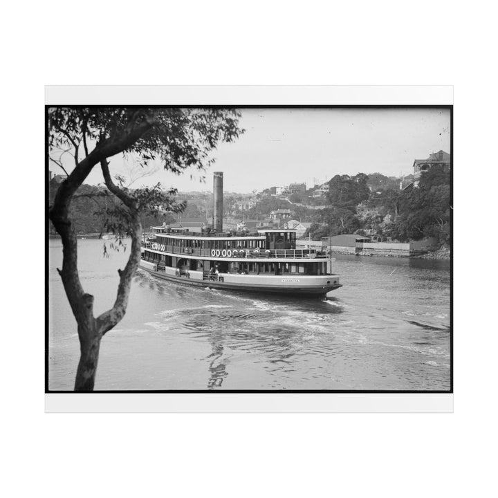Mosman Wharf 1910 Kanangra Ferry 