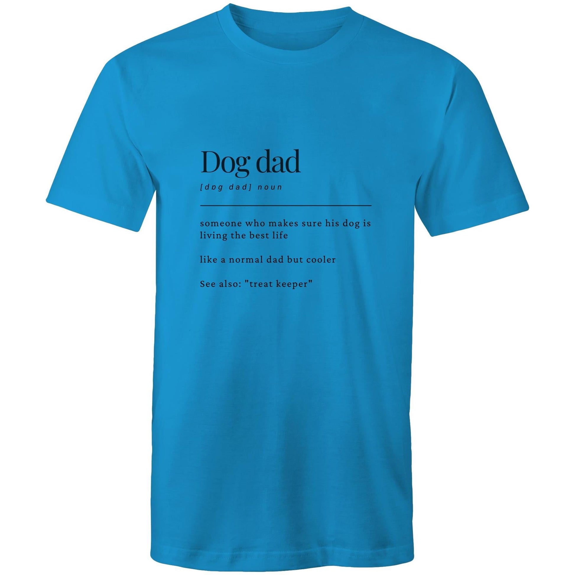 Mens T-Shirt Dog Dad 