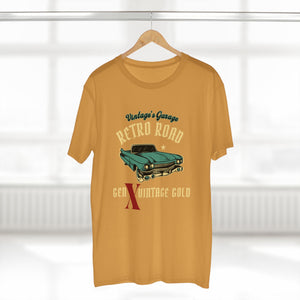 Gen X Vintage Gold Graphic Tee - Nostalgic Gen X T-Shirt, Vintage Style Tee, Gift for Generation X, Casual Wear, Retro Shirt 