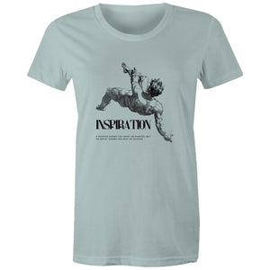 Women's Maple Tee Inspiration Print 