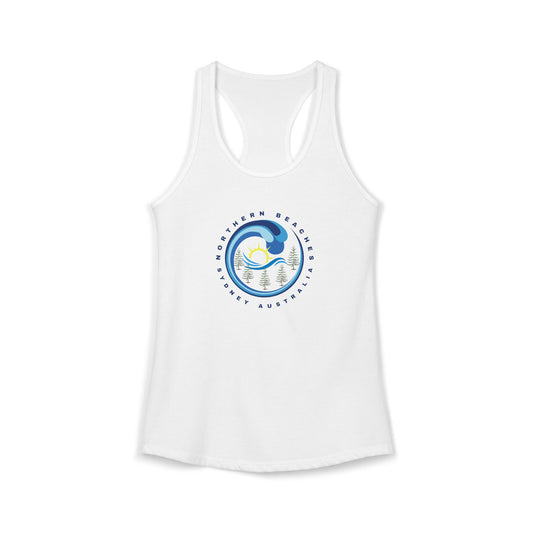 Lost Manly custom logo edition Women's Ideal Racerback Tank - Lost Manly Shop