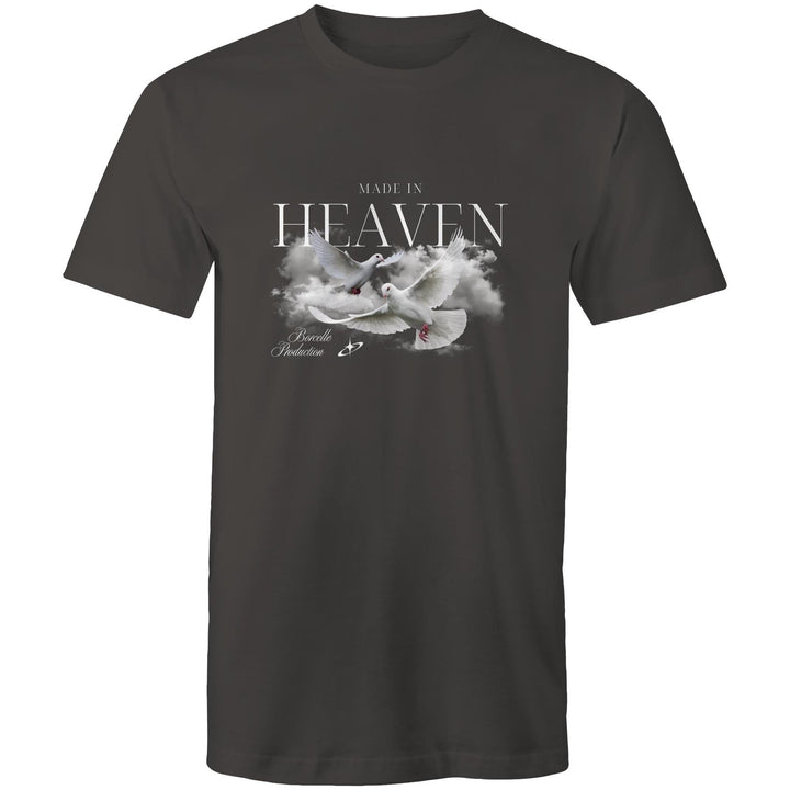 Mens T-Shirt Heaven custom logo 