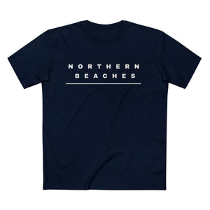 Northern Beaches front/back Logo Adult T-Shirt 