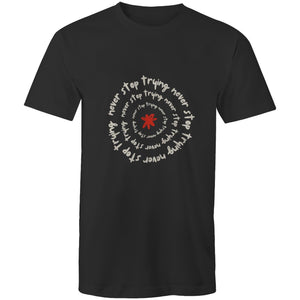 T-Shirt Never Stop Trying 