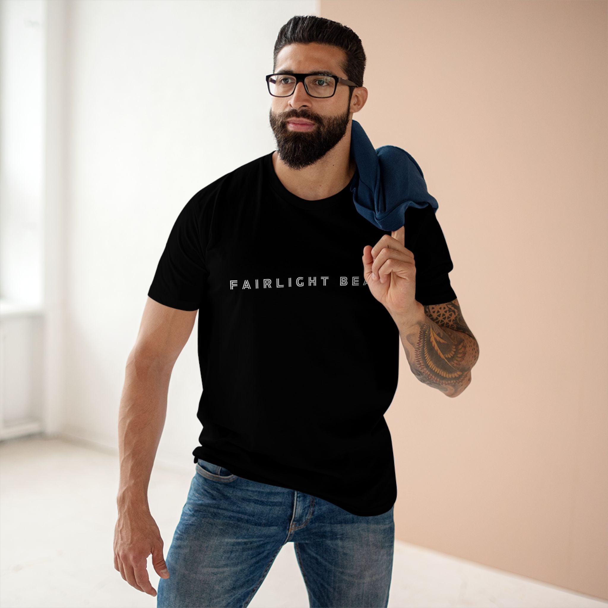 Fairlight Beach Northern Beaches Sydney Australia Printed Logo T-Shirt Printify