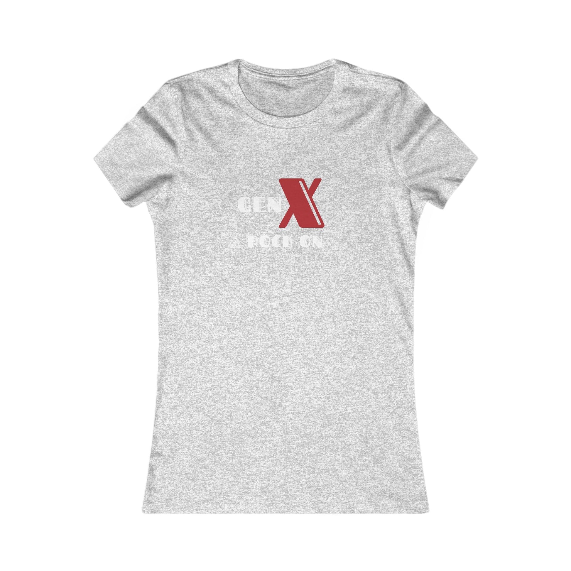 Gen X Rock On Tee - Women's Favorite Graphic T-Shirt, Retro Style, Gift for Gen Xers, Funny T-Shirt, Birthday Gift, Comfortable [...] 