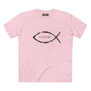 Christian Fish Acronym Adult Tee Printify