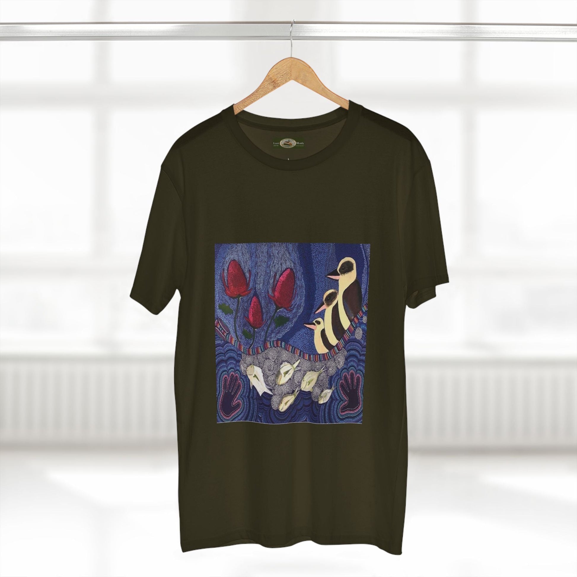 Australian Natives painting Northern Beaches printed T-Shirt Ogo Merch