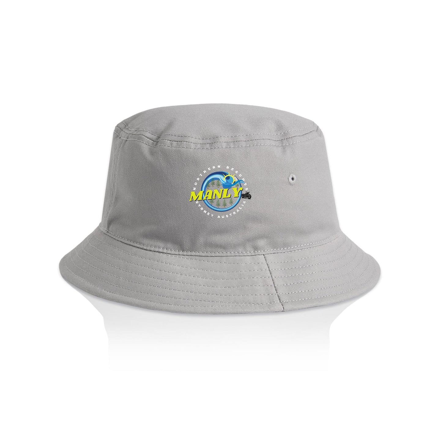 Lost Manly custom logo The Manly Barry AS Colour Bucket Hat - Lost Manly Shop