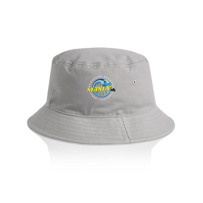 Lost Manly custom logo The Manly Barry AS Colour Bucket Hat - Lost Manly Shop
