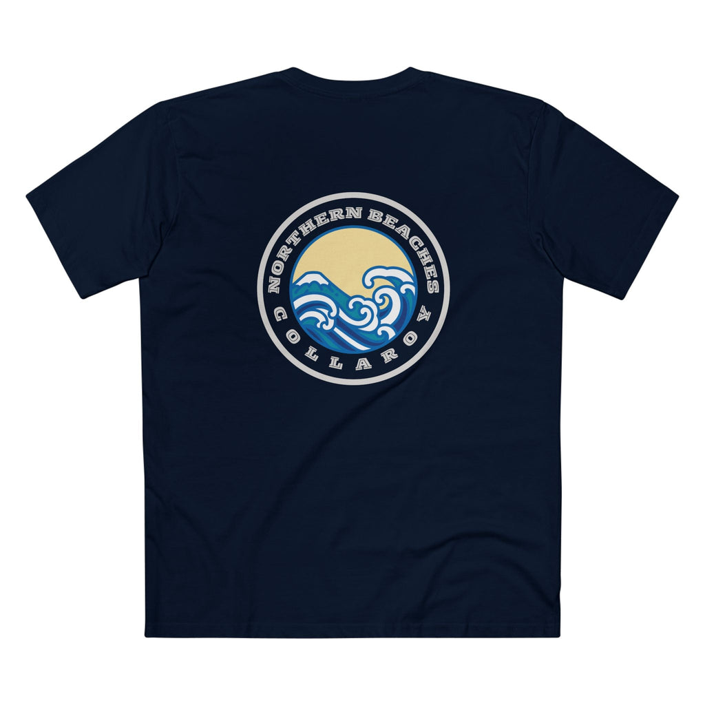 T-Shirt with free Canva custom logo printed front and back Bondi/Collaroy 