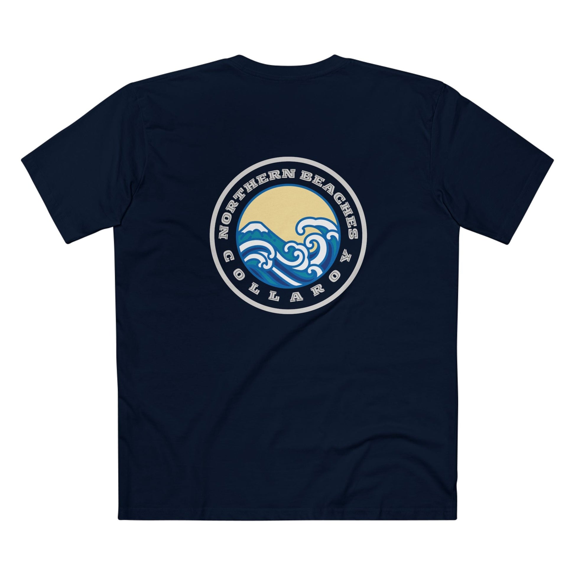 T-Shirt with free Canva custom logo printed front and back Bondi/Collaroy 