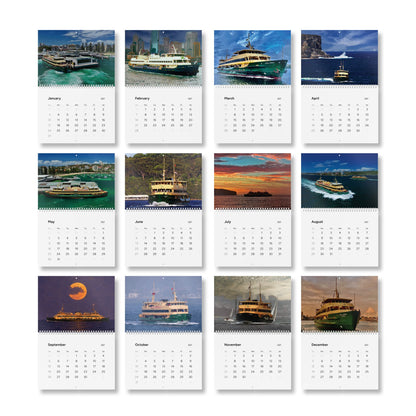 MV Collaroy 2027 Wall Calendar – Celebrating a Sydney Harbour Icon